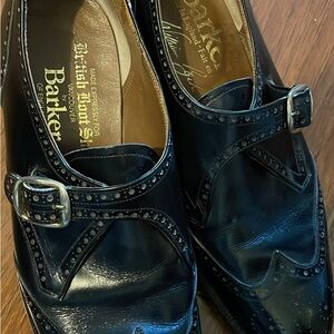 Vintage Barker monk strap Men's dress Shoes in mint condition